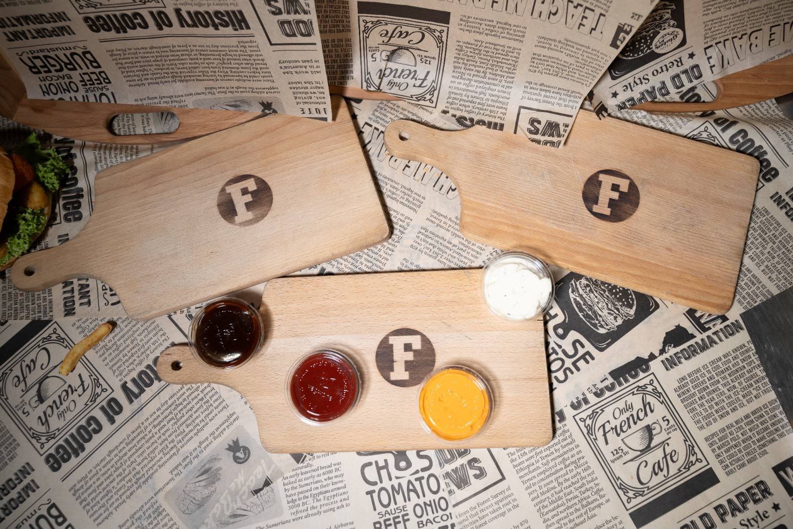 Nos sauces sur planche