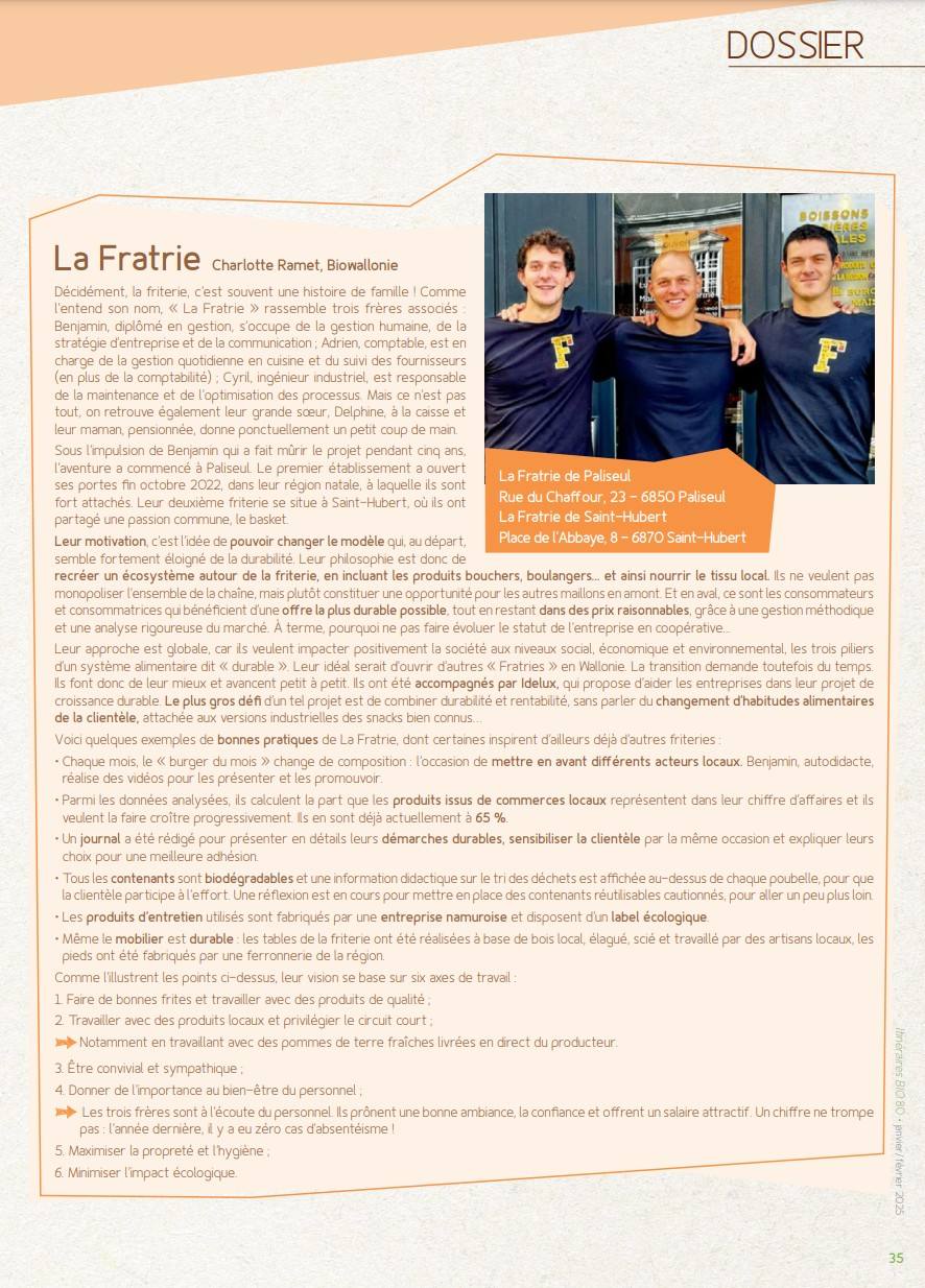La Fratrie dans la presse
